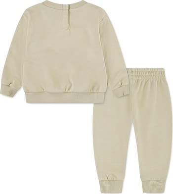 Stripe Hoodie & Sweat Shorts Set