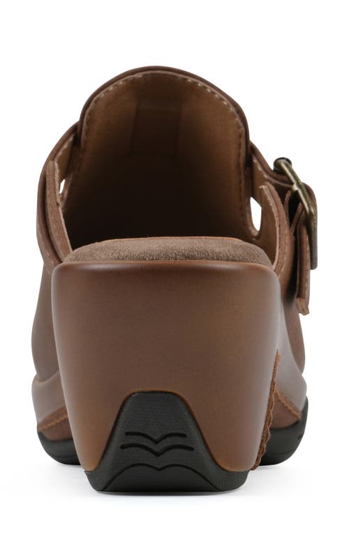 White Mountain Footwear Viewed Mule In Brown