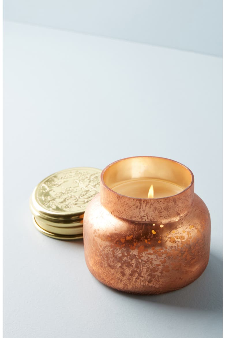 Capri Blue Pumpkin Scented Feathered Jar Candle, Main, color, PUMPKIN