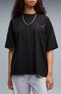 PUMA Street Glam Oversize Rhinestone Studded Graphic T-Shirt
