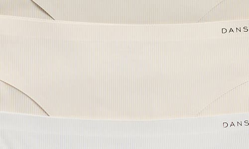 Danskin Assorted 5-pack Ribbed Microfiber Hipster Briefs In Matcha/pearl/oat
