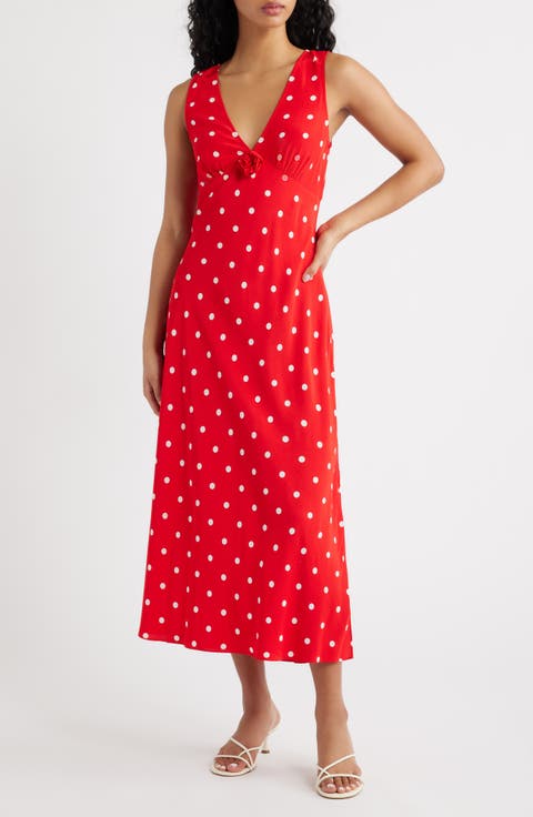 Terena Sleeveless Midi Dress