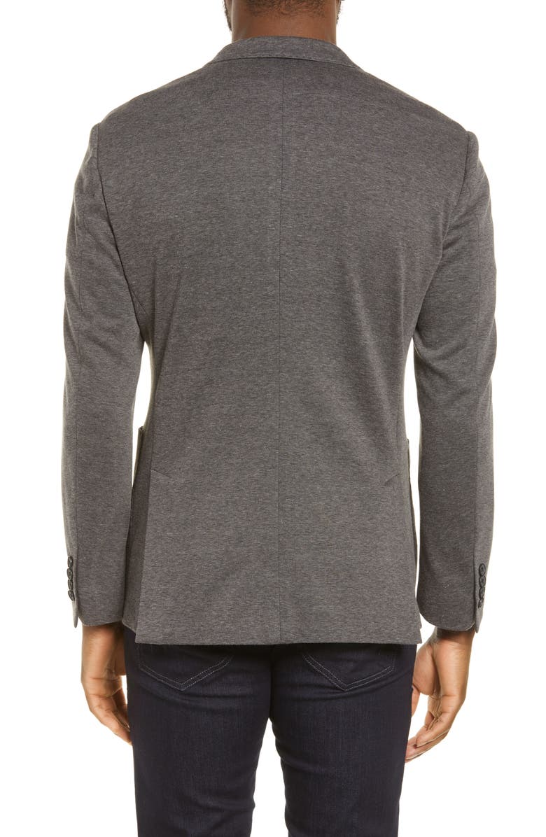 NORDSTROM MEN'S SHOP Trim Fit Double Face Ponte Sport Coat, Alternate, color, 