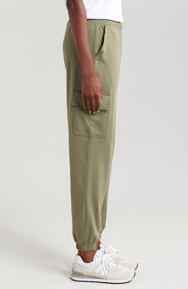 Vuori Boyfriend Cargo Joggers, Alternate, color, Dark Metal Heather