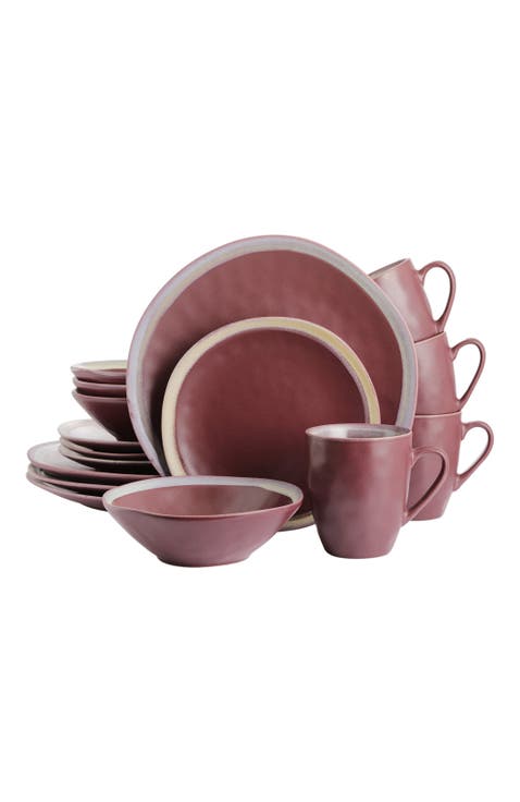 Serafina Stoneware 16-Piece Dinnerware Set