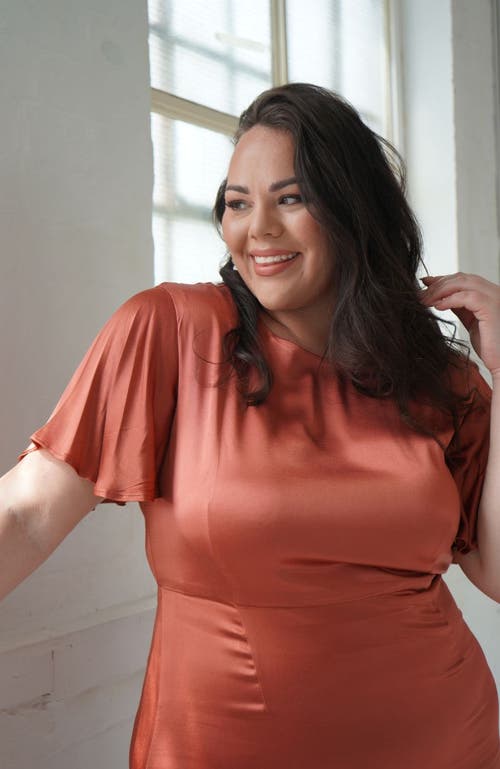 Rewritten Sienna Capped Sleeve Dress