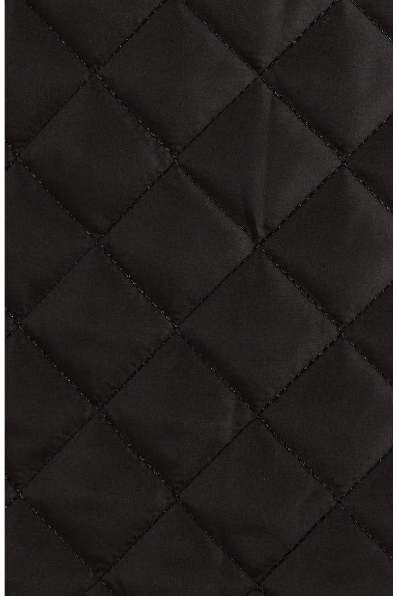 Quilted Jacket, Alternate, color, JONES BLACK/ CARAMEL