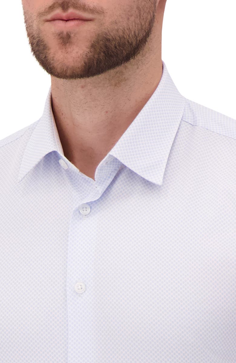 Report Collection Slim Fit 4-Way Stretch Button-Up Shirt, Alternate, color, 40 Blue