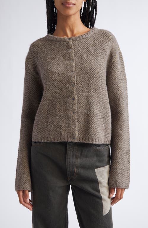 Eckhaus Latta Merino Wool Blend Cardigan in Finch  product