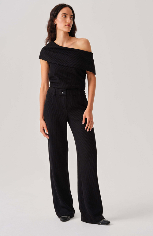 Leman Mercer Margot Pant In Black