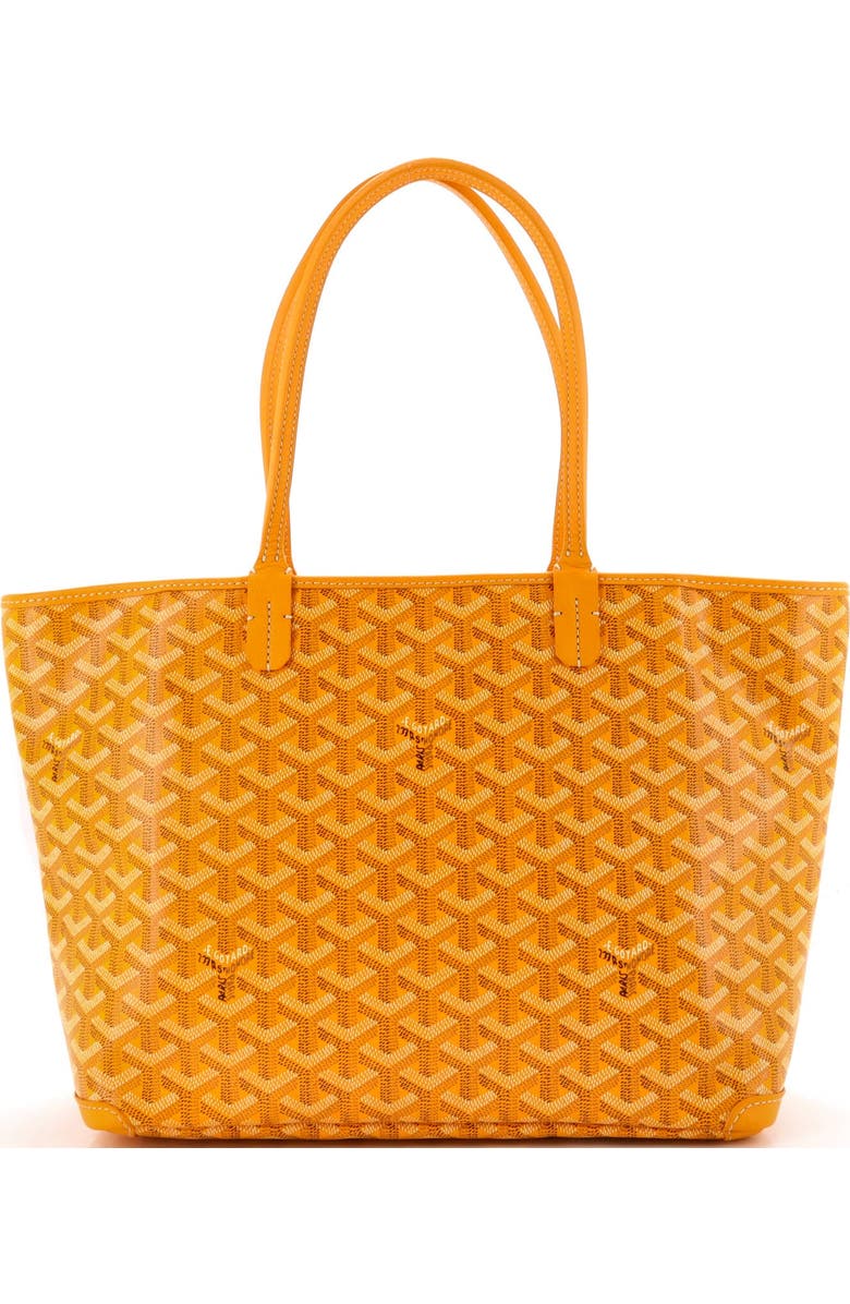 Pre-Owned Goyard Artois Tote Coated Canvas PM, Alternate, color, Yellow