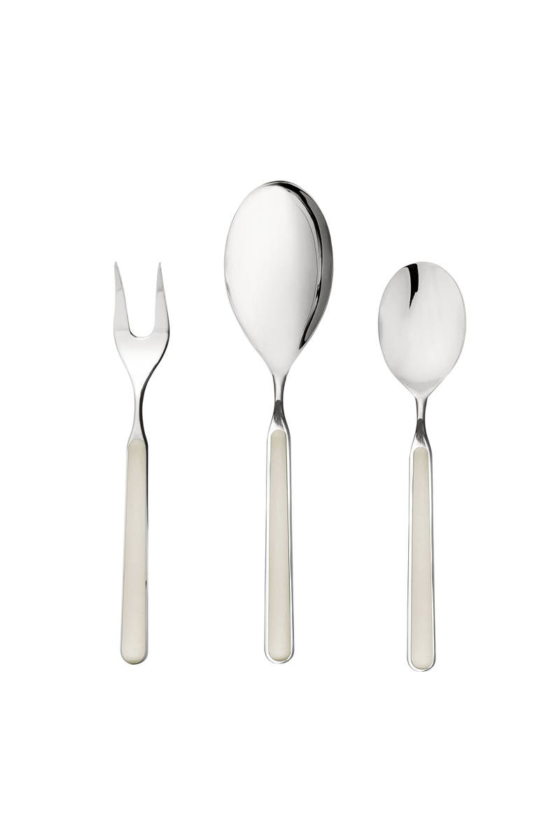 Mepra Fantasia Serving Set - 3 Pieces, Main, color, Turtle-Dove