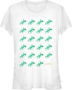 Hoppers Junior's Hoppers Tom Lizard Icon Grid Graphic T-Shirt