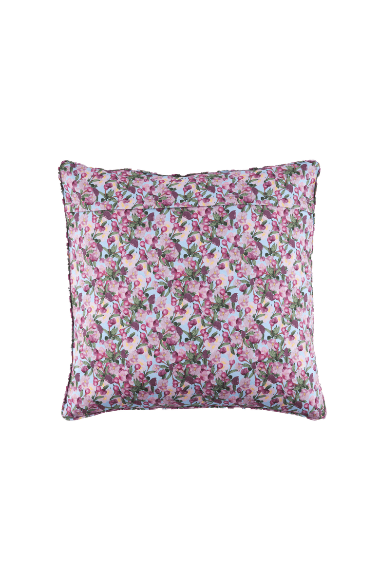 Square Pillow Cover Romance - Cover Only, Alternate, color, Blue