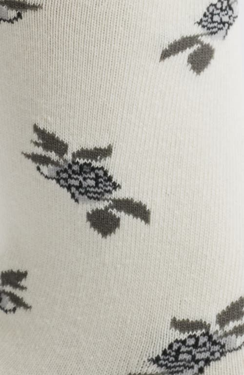 Stems Melody Floral Crew Socks