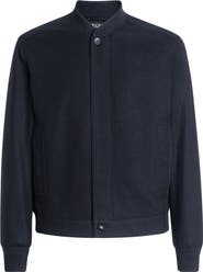 ZEGNA Oasi Cashmere Elements Water Repellent Bomber Jacket