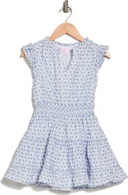 Design History Kids' Floral Cotton Eyelet Dress
