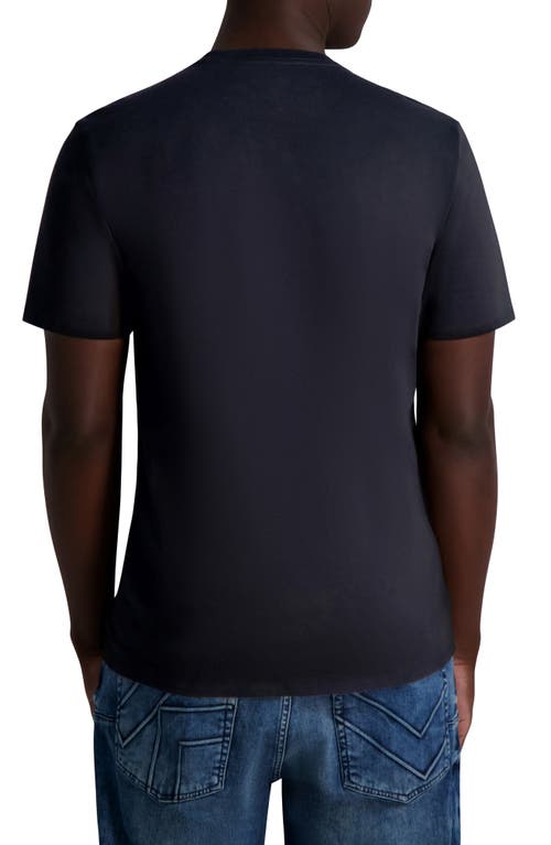 Karl Lagerfeld Paris Pixelated Karl Cotton Graphic T-shirt