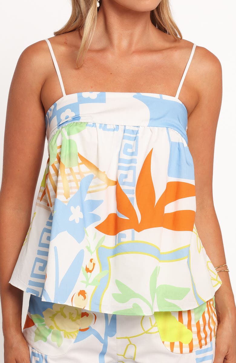 Petal & Pup Lila Camisole & Shorts Set, Alternate, color, White Multi