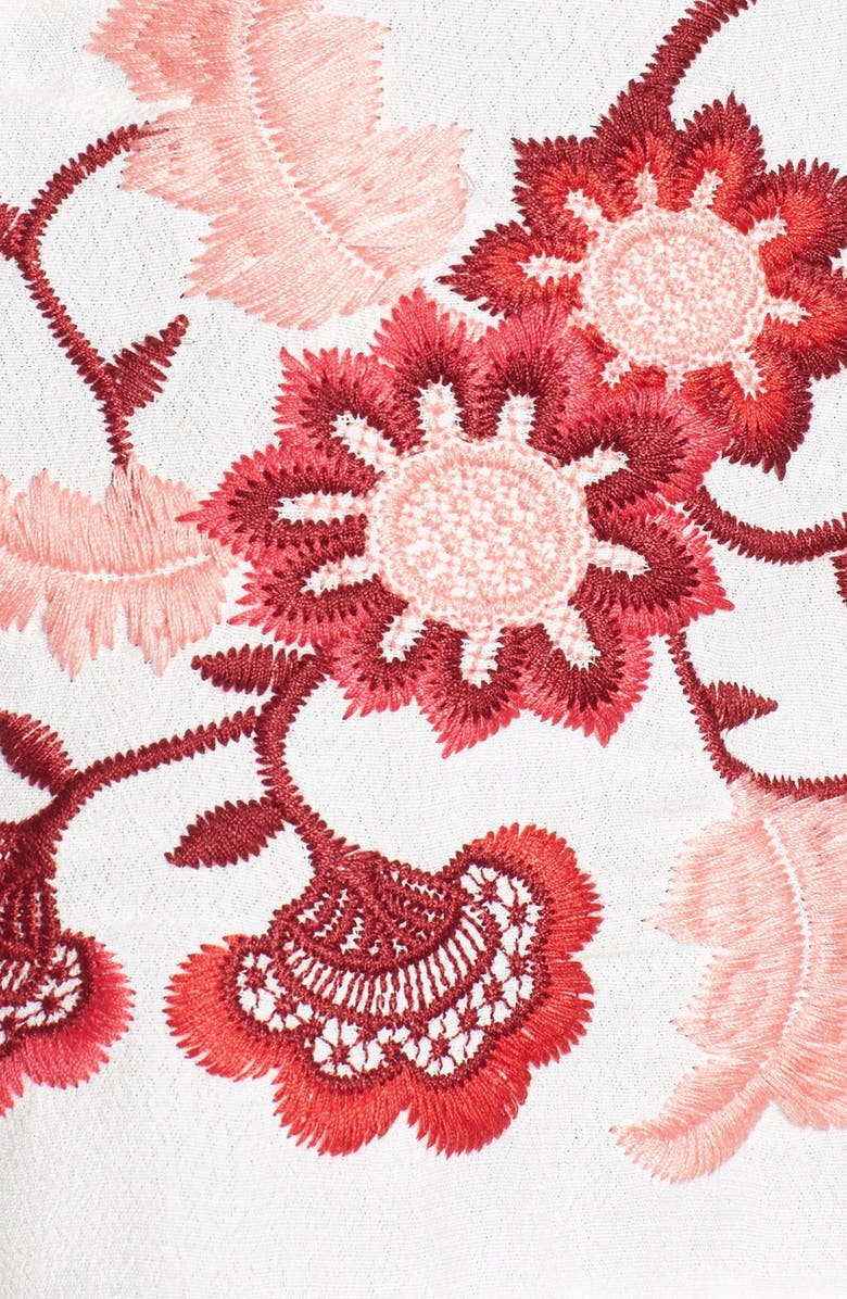 For Love & Lemons 'Cecelia' Cold Shoulder Crop Top, Alternate, color, 