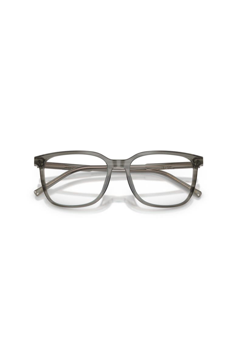 55mm Square optical glasses, Alternate, color, Grey