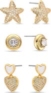 EYE CANDY LOS ANGELES Sabrina Set of 3 Cubic Zirconia Earrings