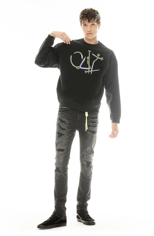 Cult Of Individuality Nail Logo Graphic Sweatshirt