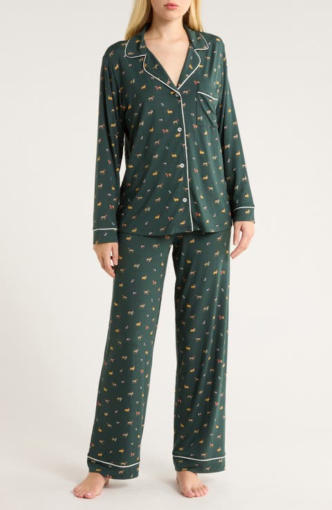 Gisele Printed Long Pajamas