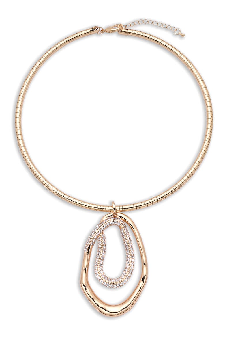 Kaitlyn Statement Necklace, Alternate, color, GOLD
