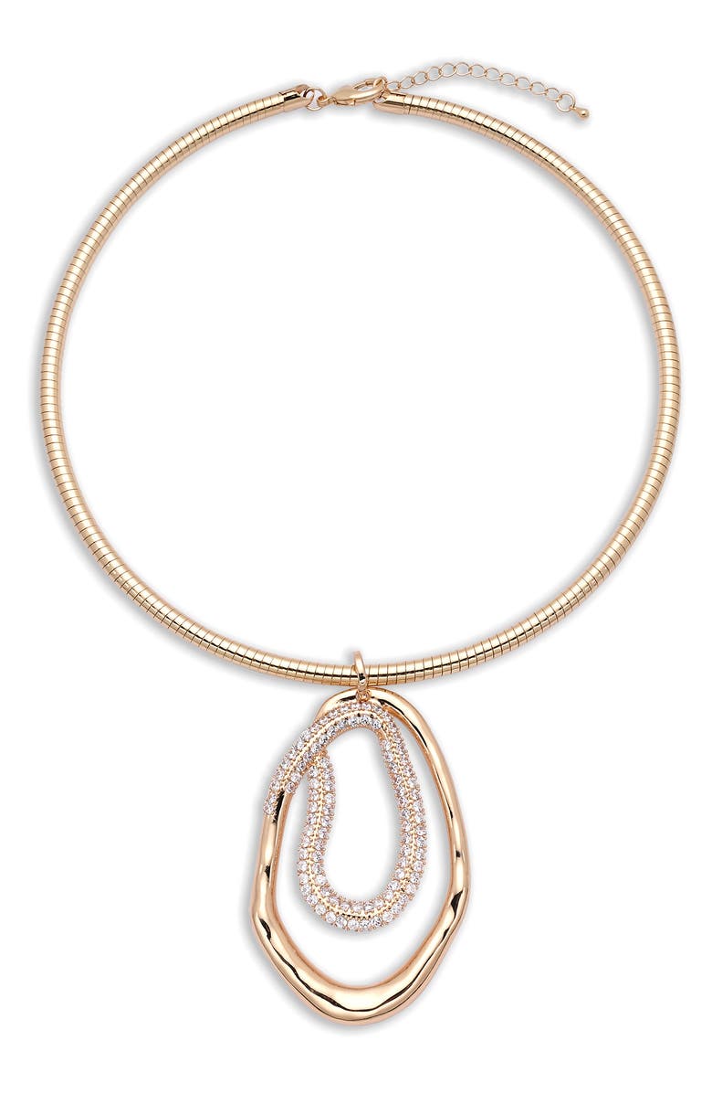 EYE CANDY LOS ANGELES Kaitlyn Statement Necklace, Alternate, color, Gold