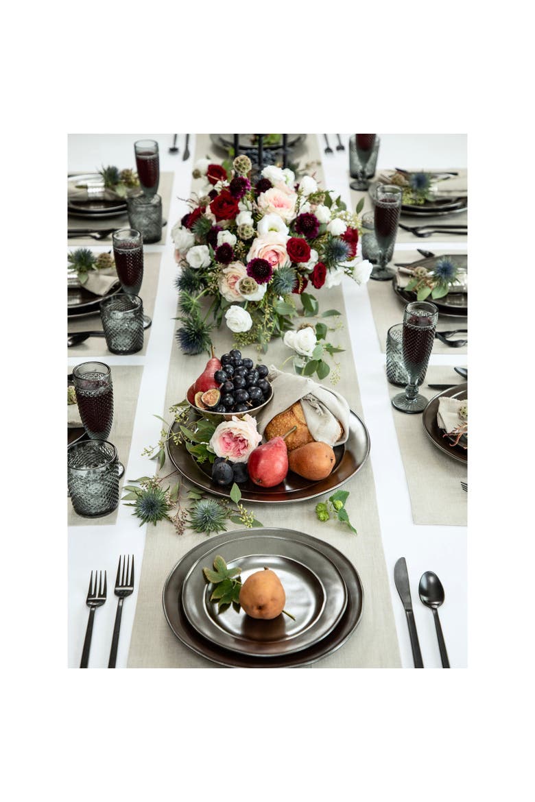 Linen Table Runner - Diana, Alternate, color, Natural