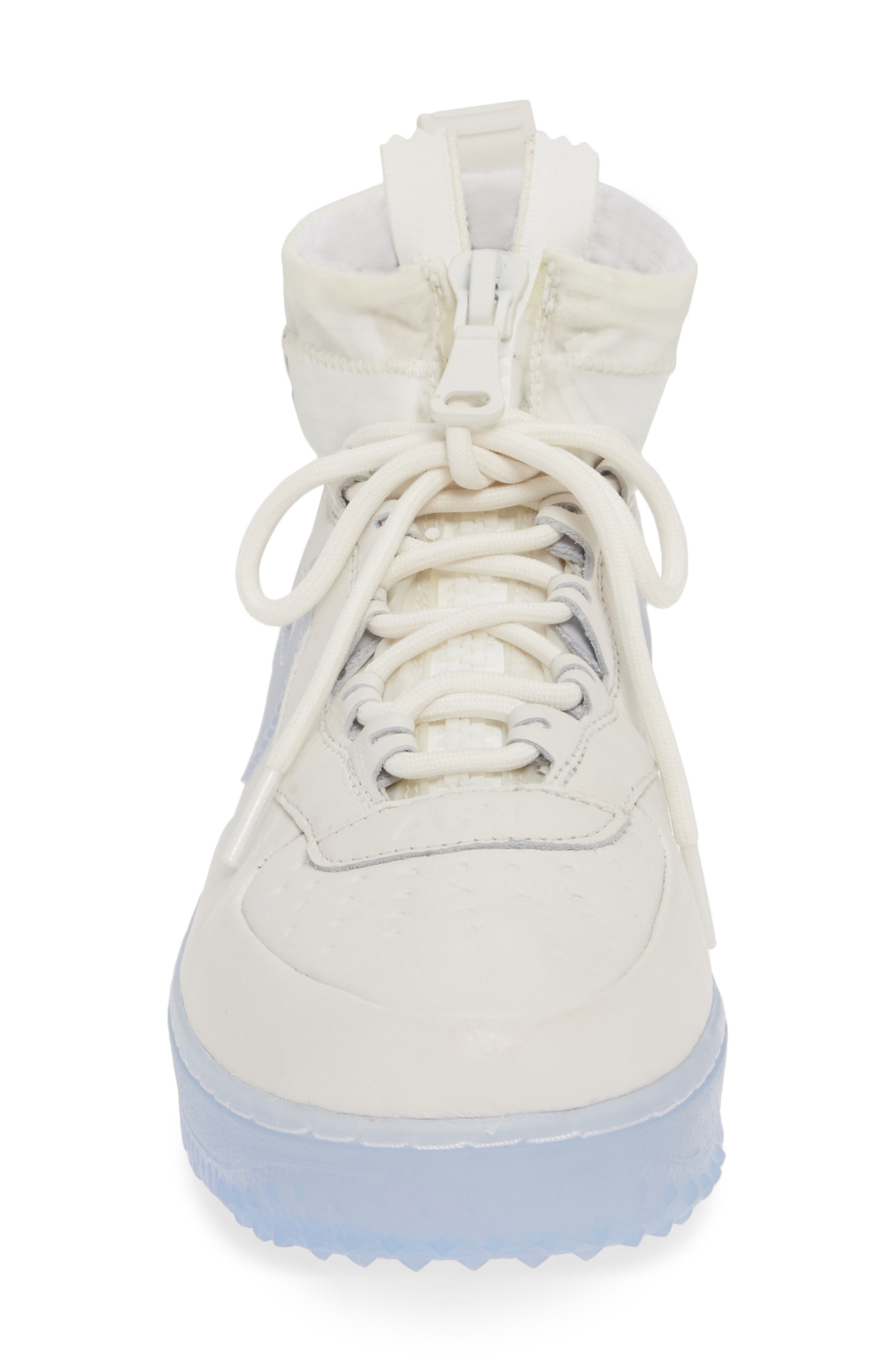 Air Force 1 Gore-Tex® Waterproof Sneaker Boot, Alternate, color, PHANTOM-BLACK-CLEAR
