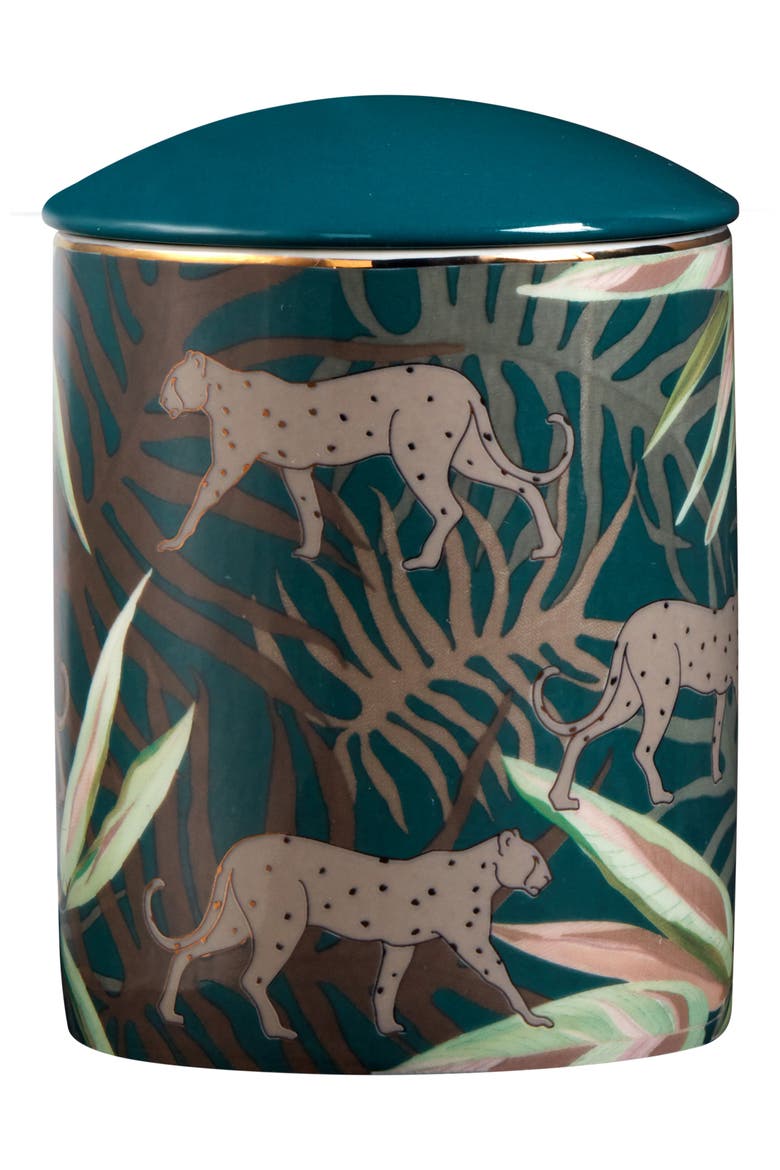 La Pietra Medium Ceramic Jar Candle, Alternate, color, SAGE / CEDARWOOD