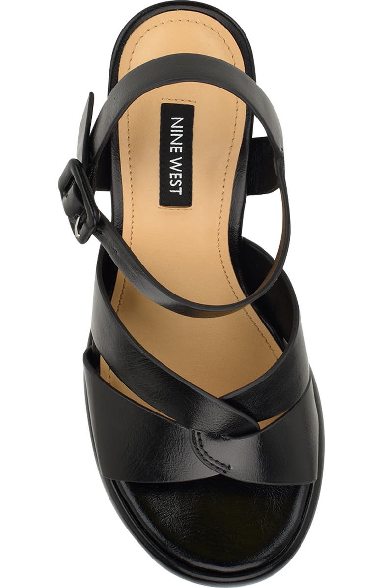 Nine West Jalissa Ankle Strap Platform Sandal, Alternate, color,