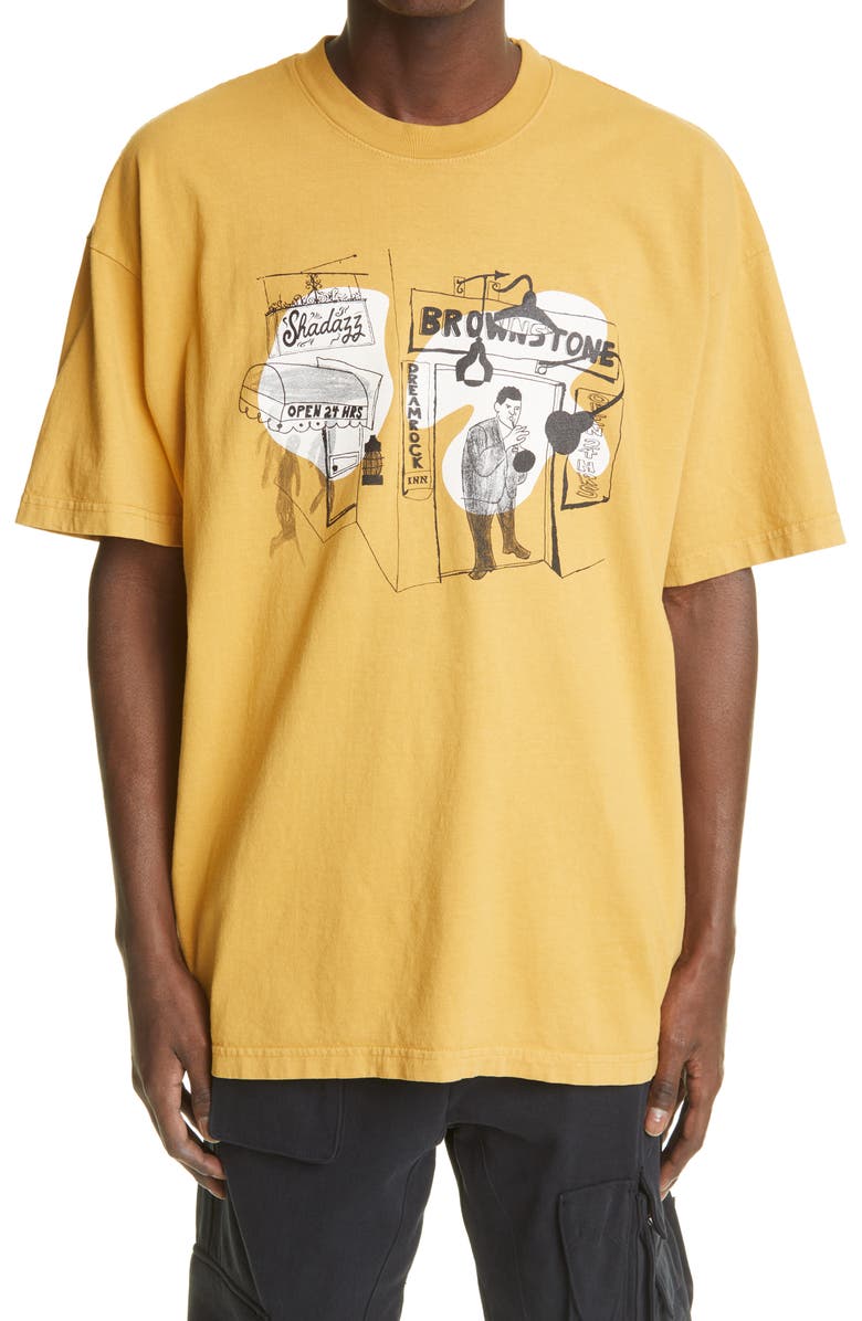 Brownstone Shadazz Print Graphic Tee, Alternate, color,