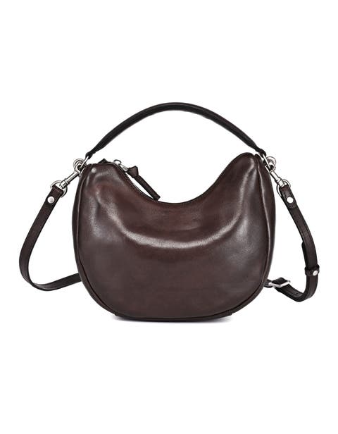Dahlia Genuine Leather Soft Everyday Hobo Bag