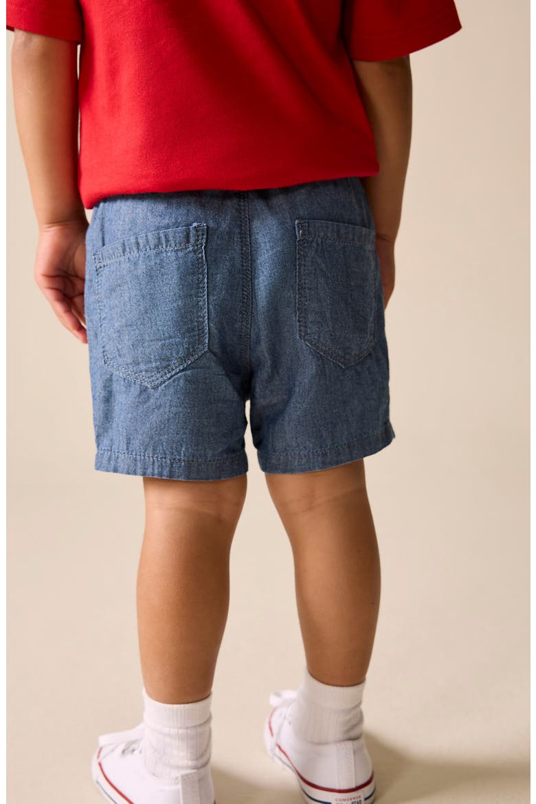 Kids' Pull-On Shorts, Alternate, color, BLUE