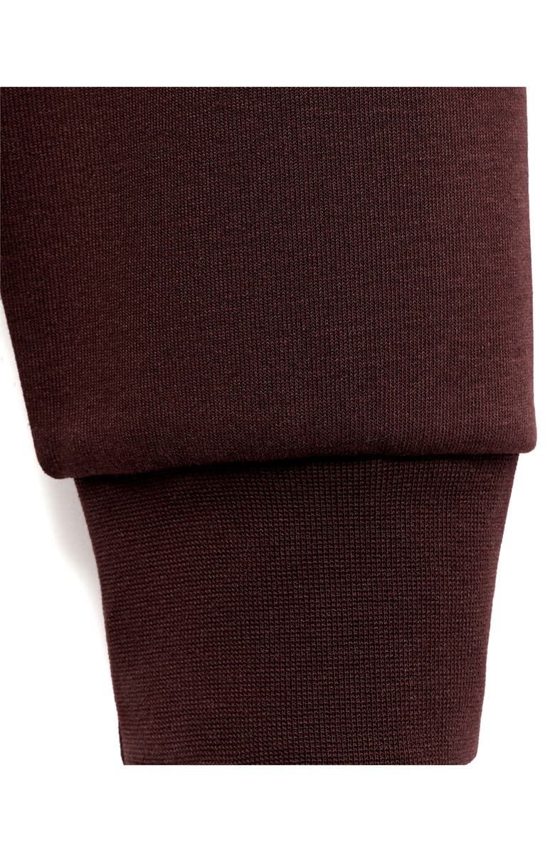 MANGO Regular Fit Hoodie, Alternate, color, Wine