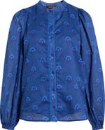 SUGARLIPS Briza Medallion Meddy Button-Up Shirt