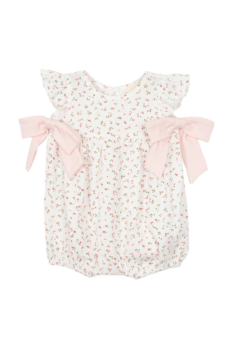 Mabel + Honey Picnic Perfect Baby Romper, Main, color, White