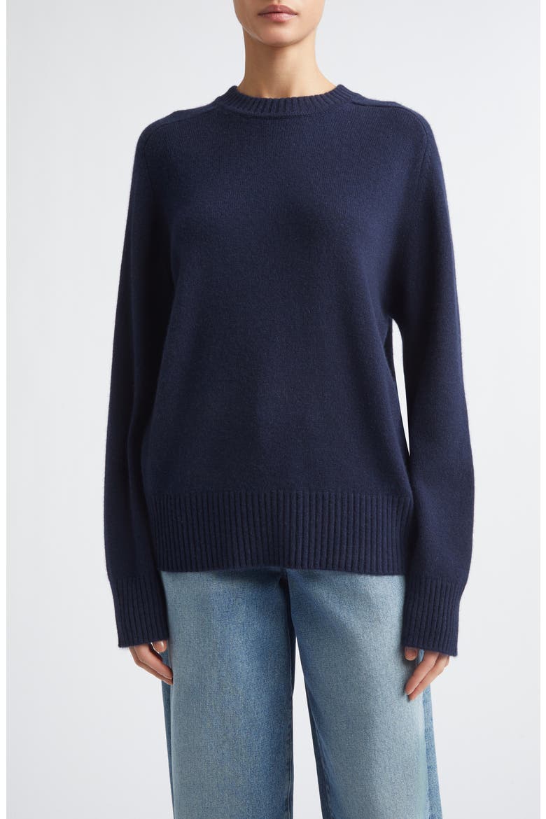 Baltra Cashmere Sweater, Main, color, NAVY