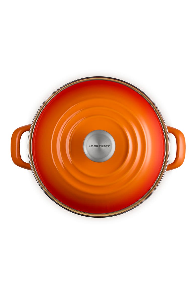 8-Quart Enameled Stainless Steel Stock Pot, Alternate, color, FLAME