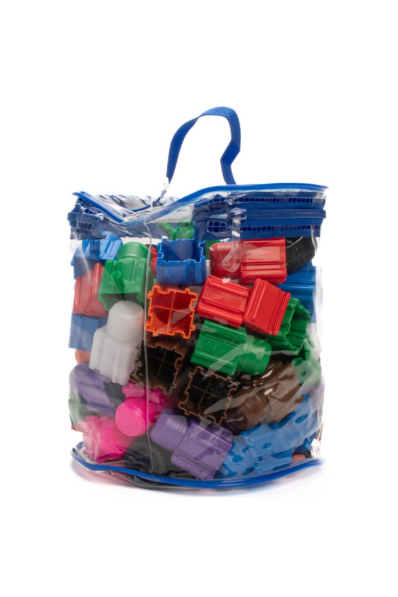 Advanced Builder's 80 Piece Kit building Blocks, Alternate, color, Multicolored