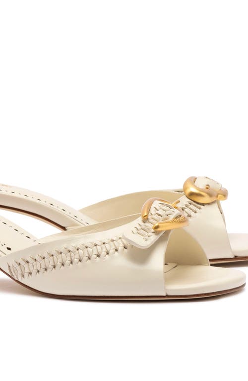 Larroude Larroudé Verona Mule In Ivory