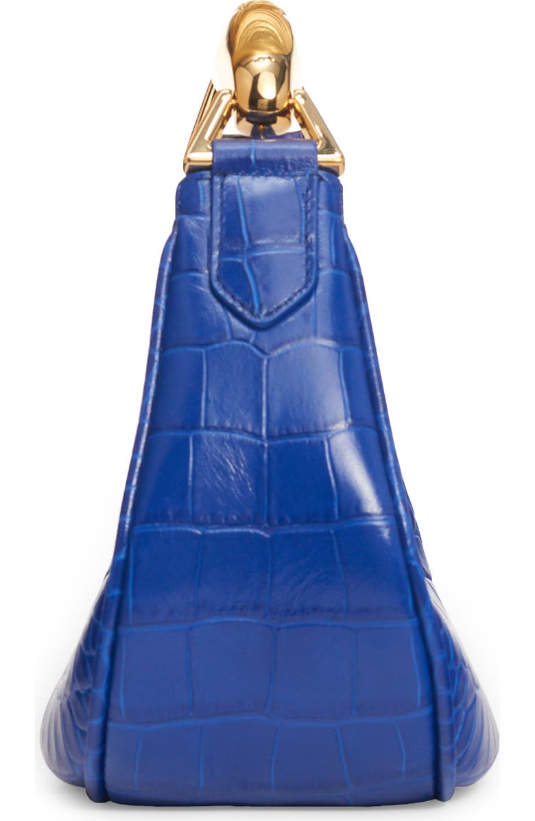 TOM FORD Mini Bianca Croc Embossed Leather Hobo, Alternate, color,