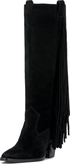 Pelia Fringe Knee High Boot