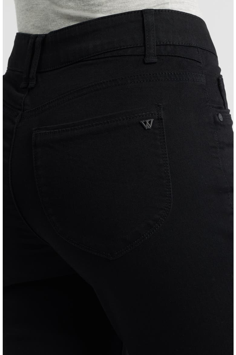 Bennett High Waist Ankle Barely Bootcut Jeans, Alternate, color, BLACK