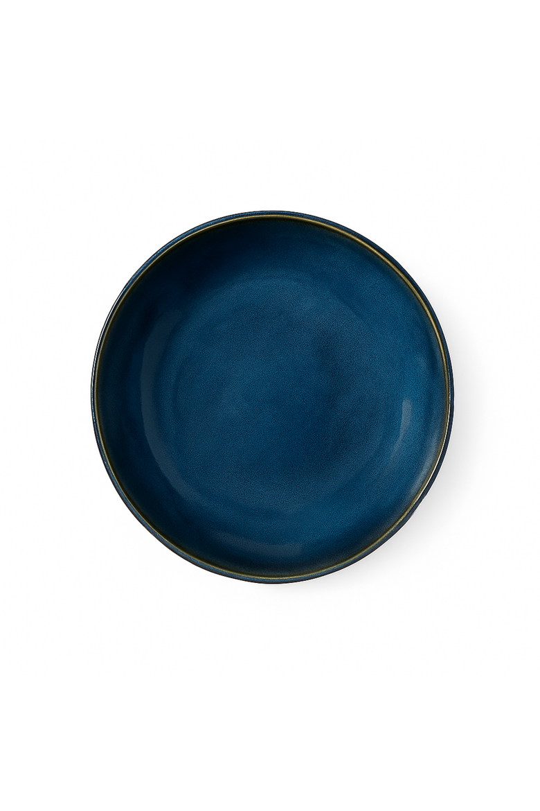 Youlha Pasta Plate, Set of 4, Main, color, Indigo
