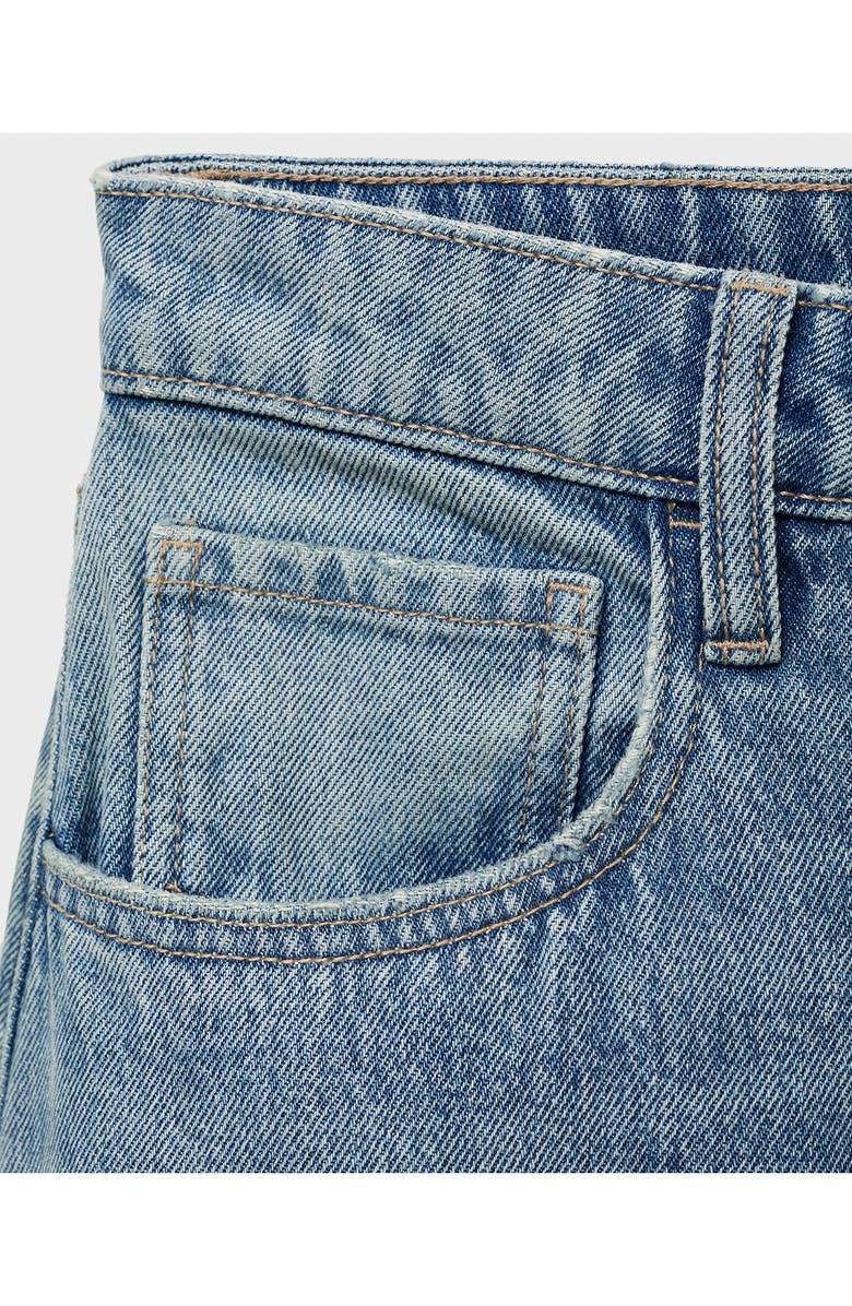 MANGO High Waist Balloon Jeans, Alternate, color, Medium Blue