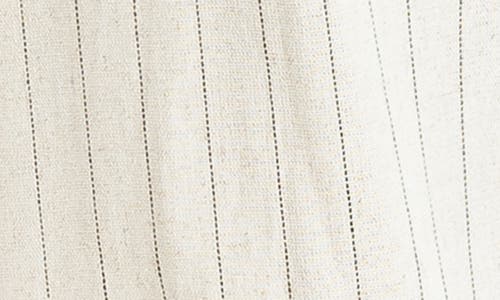 Max Studio Stripe Linen & Cotton Wide Leg Pants In Multi